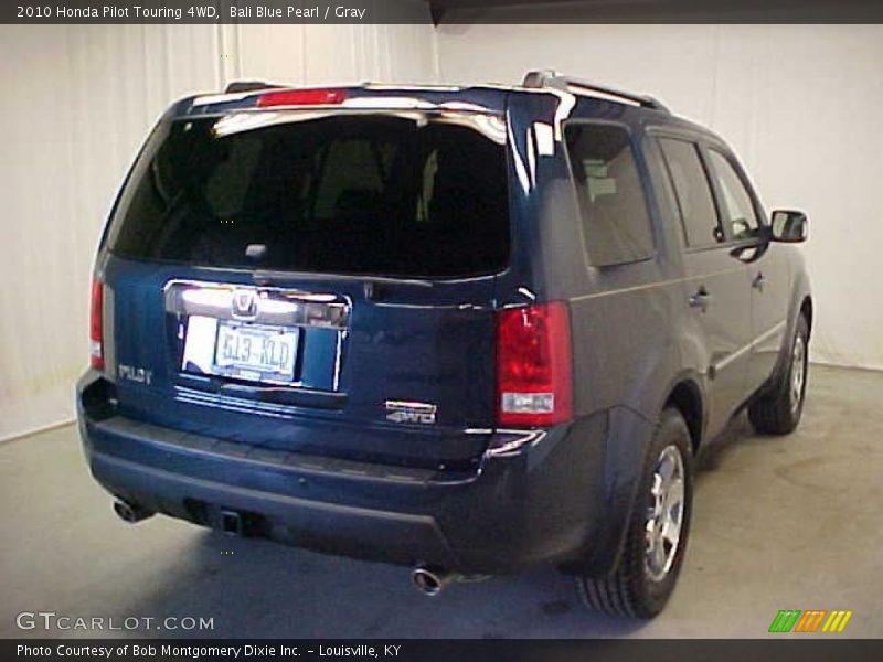 Bali Blue Pearl / Gray 2010 Honda Pilot Touring 4WD