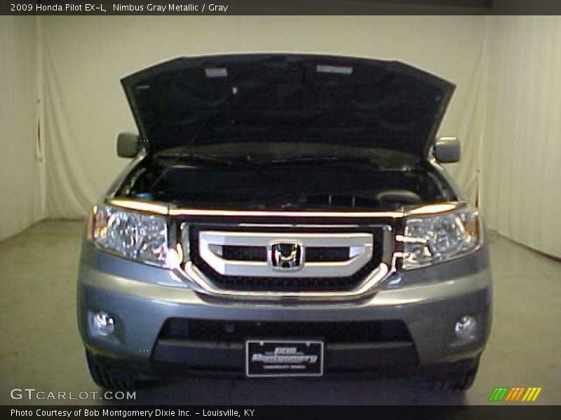 Nimbus Gray Metallic / Gray 2009 Honda Pilot EX-L