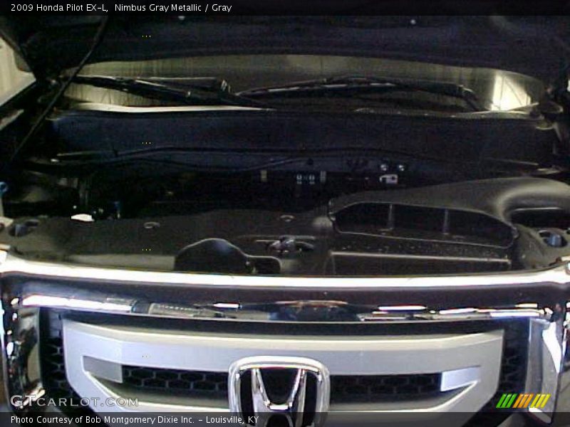 Nimbus Gray Metallic / Gray 2009 Honda Pilot EX-L