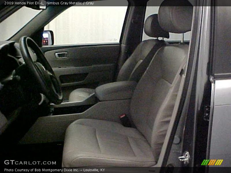 Nimbus Gray Metallic / Gray 2009 Honda Pilot EX-L