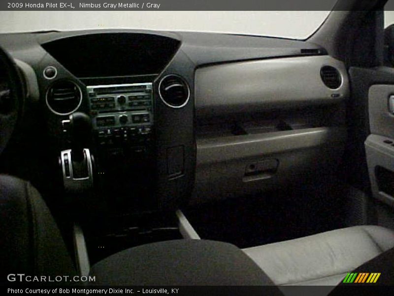 Nimbus Gray Metallic / Gray 2009 Honda Pilot EX-L