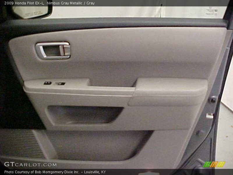Nimbus Gray Metallic / Gray 2009 Honda Pilot EX-L