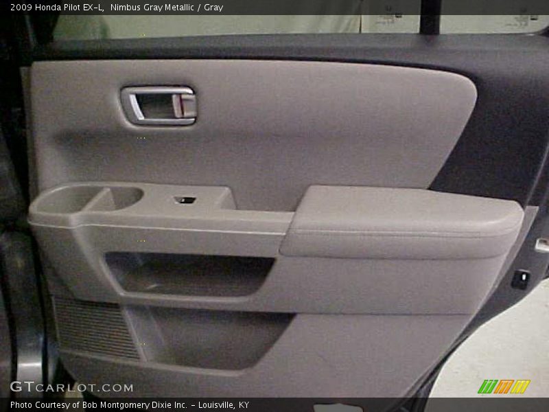 Nimbus Gray Metallic / Gray 2009 Honda Pilot EX-L