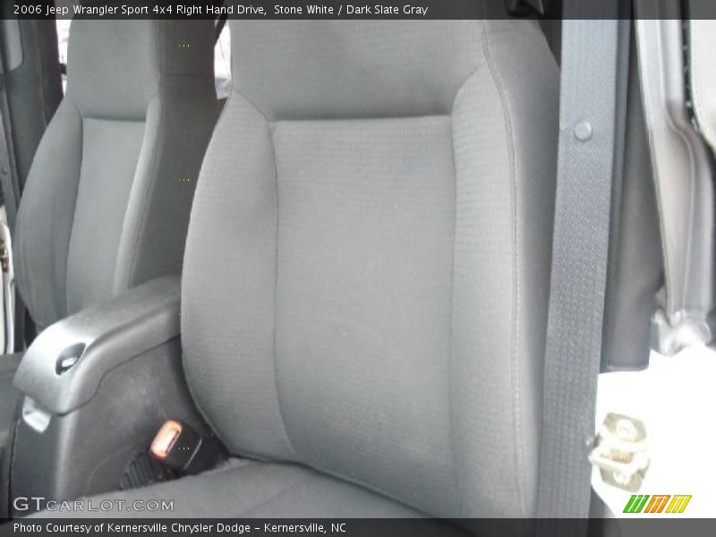 Stone White / Dark Slate Gray 2006 Jeep Wrangler Sport 4x4 Right Hand Drive