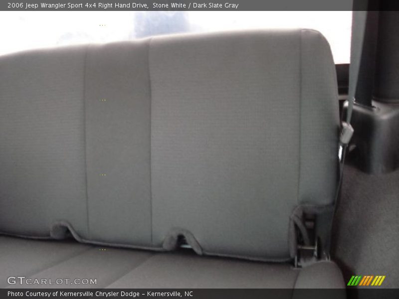 Stone White / Dark Slate Gray 2006 Jeep Wrangler Sport 4x4 Right Hand Drive
