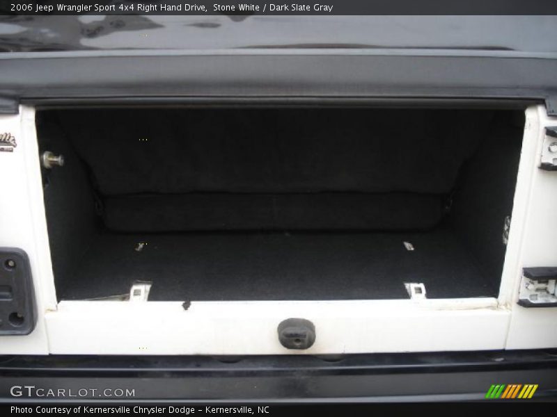 Stone White / Dark Slate Gray 2006 Jeep Wrangler Sport 4x4 Right Hand Drive