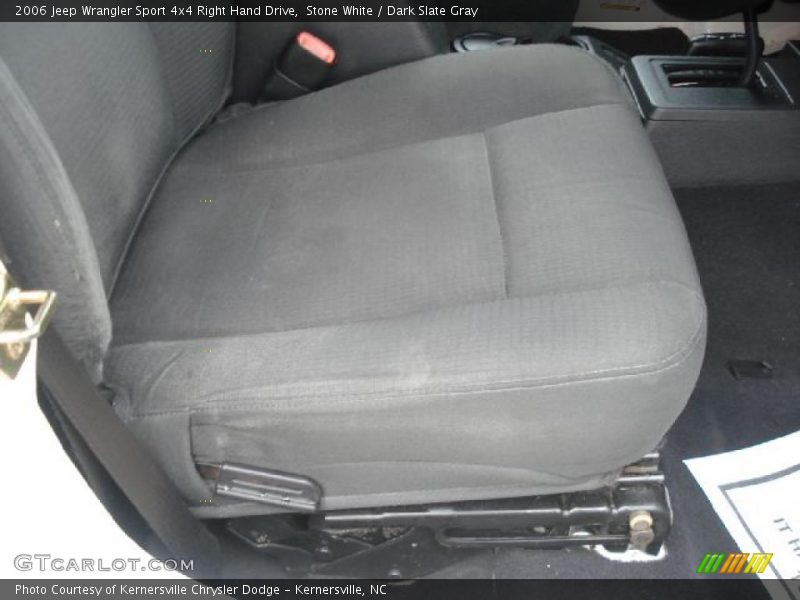 Stone White / Dark Slate Gray 2006 Jeep Wrangler Sport 4x4 Right Hand Drive