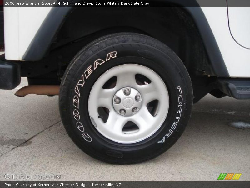  2006 Wrangler Sport 4x4 Right Hand Drive Wheel