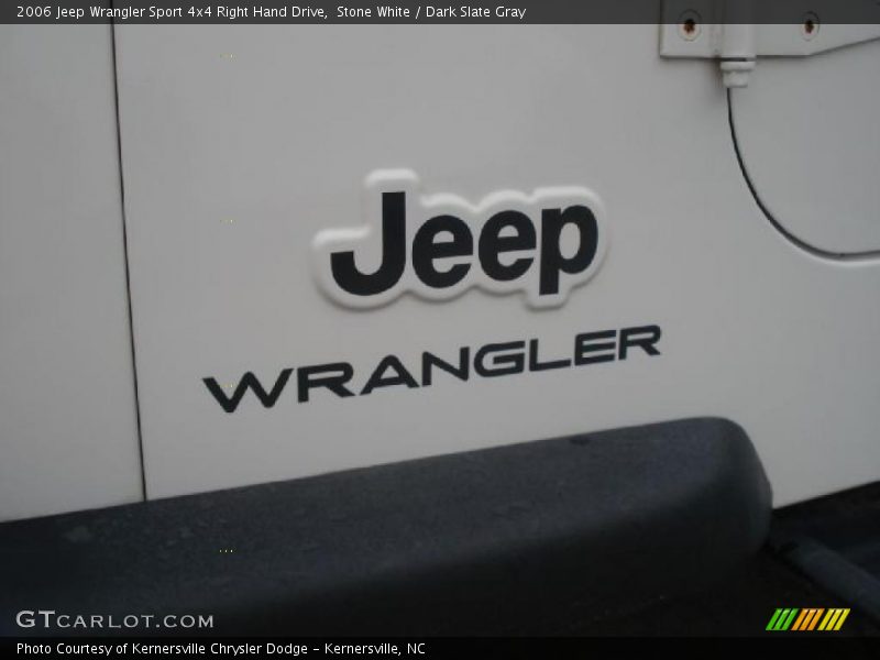  2006 Wrangler Sport 4x4 Right Hand Drive Logo
