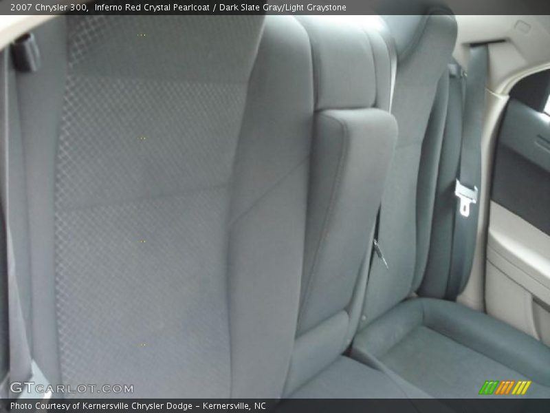 Inferno Red Crystal Pearlcoat / Dark Slate Gray/Light Graystone 2007 Chrysler 300
