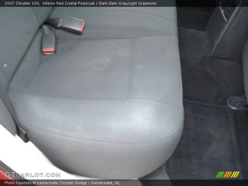 Inferno Red Crystal Pearlcoat / Dark Slate Gray/Light Graystone 2007 Chrysler 300
