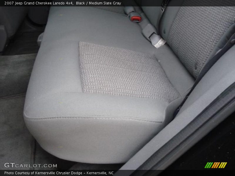 Black / Medium Slate Gray 2007 Jeep Grand Cherokee Laredo 4x4