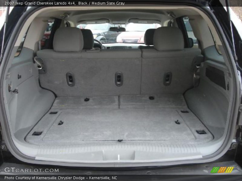 Black / Medium Slate Gray 2007 Jeep Grand Cherokee Laredo 4x4