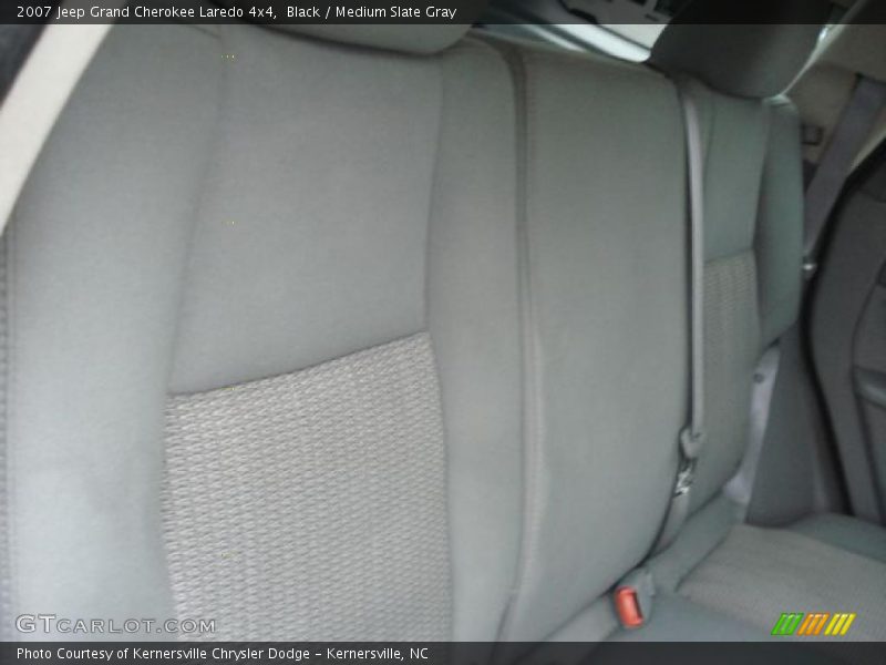 Black / Medium Slate Gray 2007 Jeep Grand Cherokee Laredo 4x4
