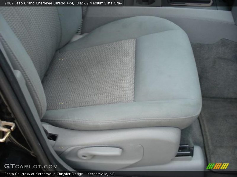 Black / Medium Slate Gray 2007 Jeep Grand Cherokee Laredo 4x4