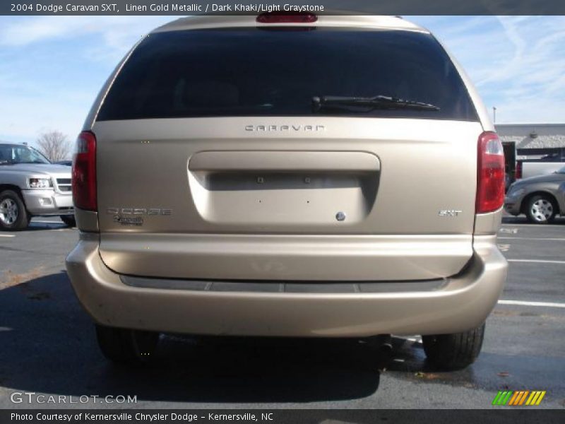 Linen Gold Metallic / Dark Khaki/Light Graystone 2004 Dodge Caravan SXT