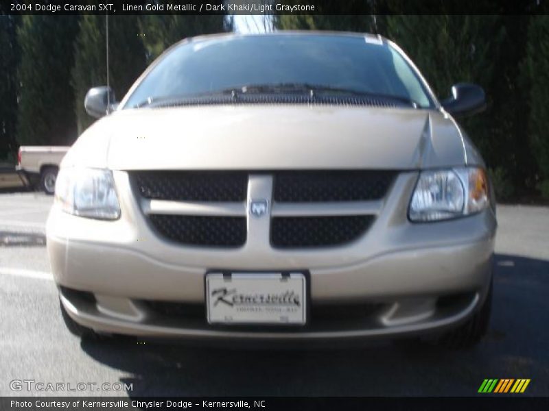 Linen Gold Metallic / Dark Khaki/Light Graystone 2004 Dodge Caravan SXT