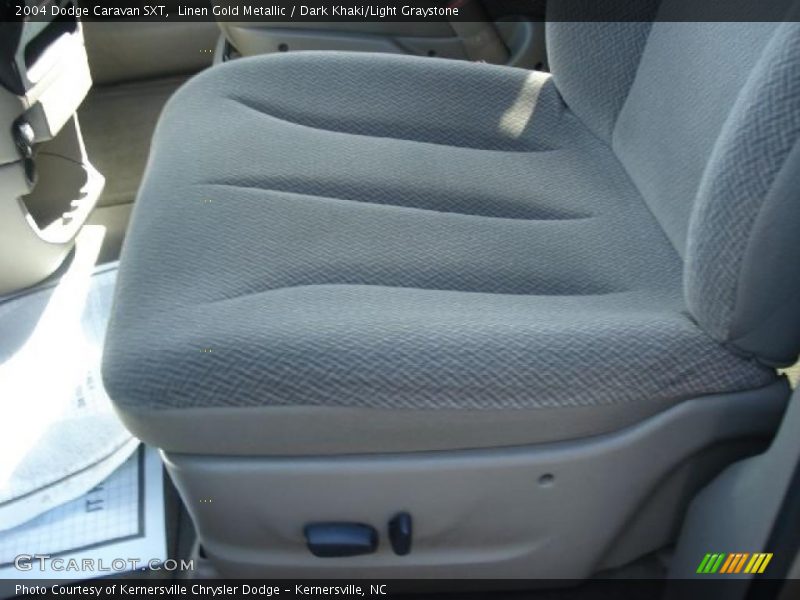 Linen Gold Metallic / Dark Khaki/Light Graystone 2004 Dodge Caravan SXT