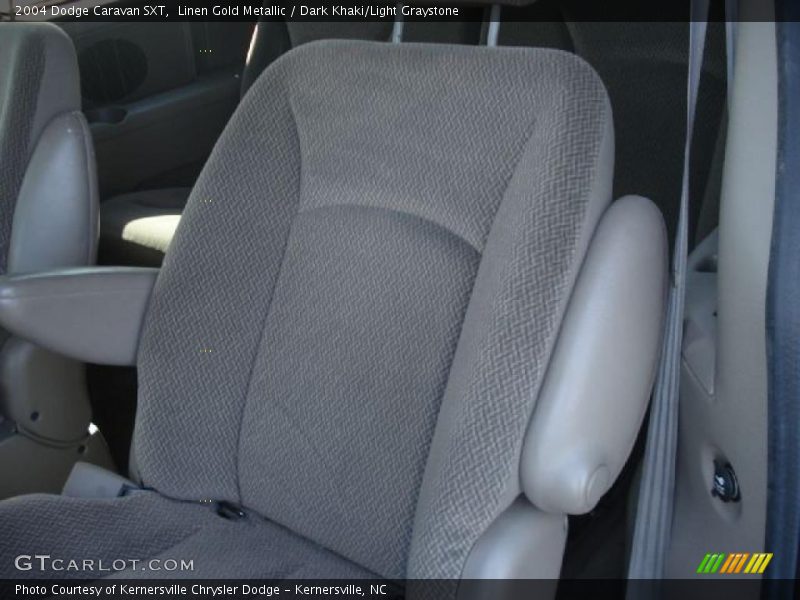 Linen Gold Metallic / Dark Khaki/Light Graystone 2004 Dodge Caravan SXT