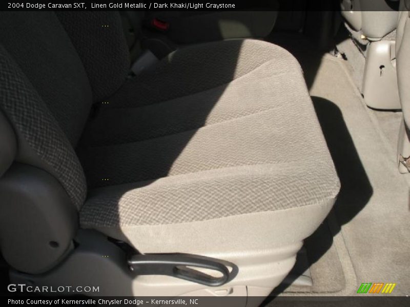 Linen Gold Metallic / Dark Khaki/Light Graystone 2004 Dodge Caravan SXT