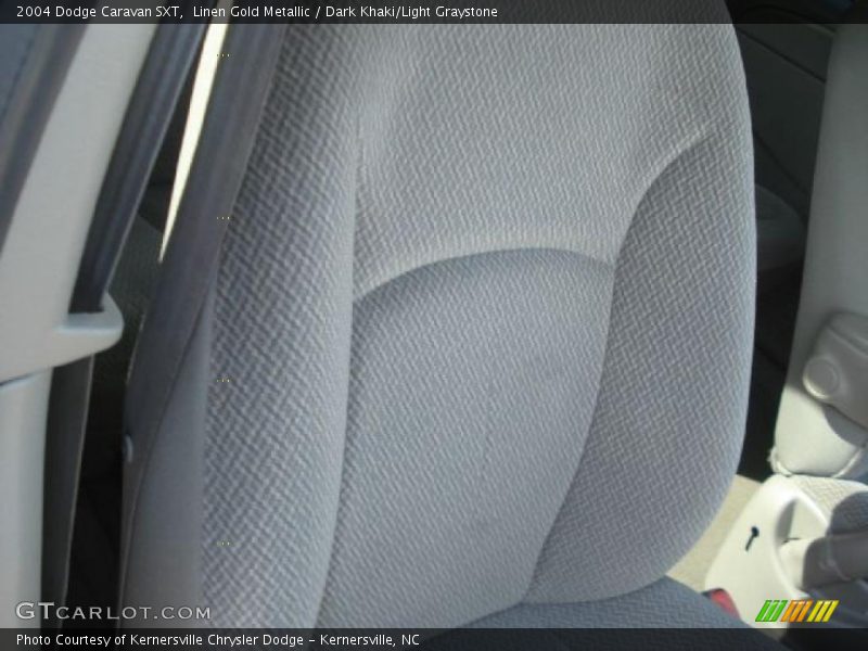 Linen Gold Metallic / Dark Khaki/Light Graystone 2004 Dodge Caravan SXT