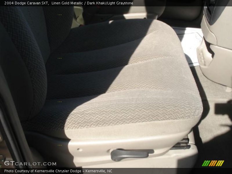 Linen Gold Metallic / Dark Khaki/Light Graystone 2004 Dodge Caravan SXT