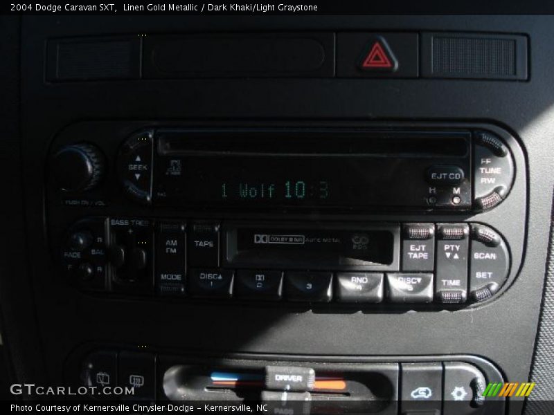 Linen Gold Metallic / Dark Khaki/Light Graystone 2004 Dodge Caravan SXT