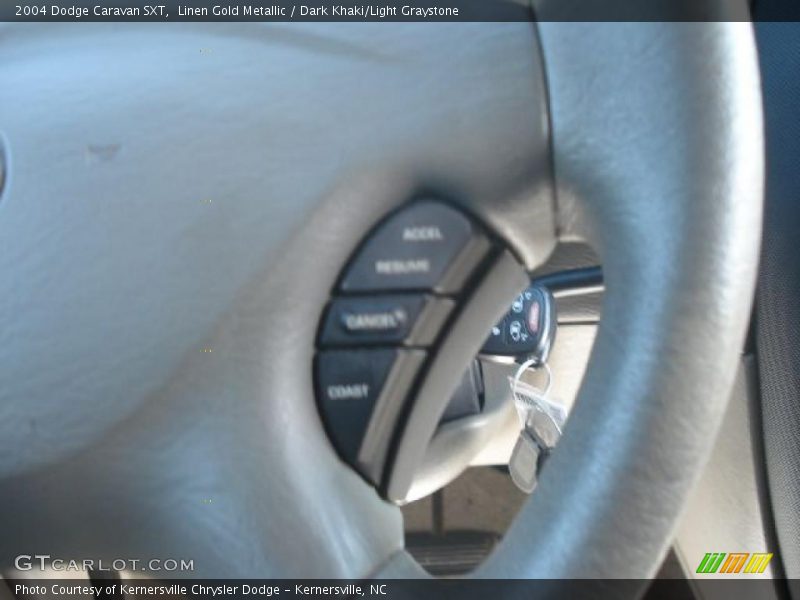 Linen Gold Metallic / Dark Khaki/Light Graystone 2004 Dodge Caravan SXT
