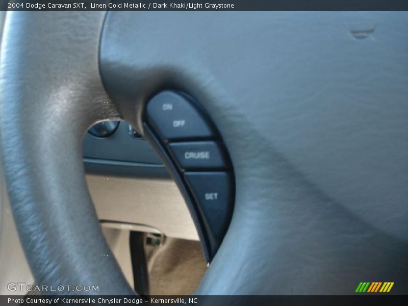 Linen Gold Metallic / Dark Khaki/Light Graystone 2004 Dodge Caravan SXT