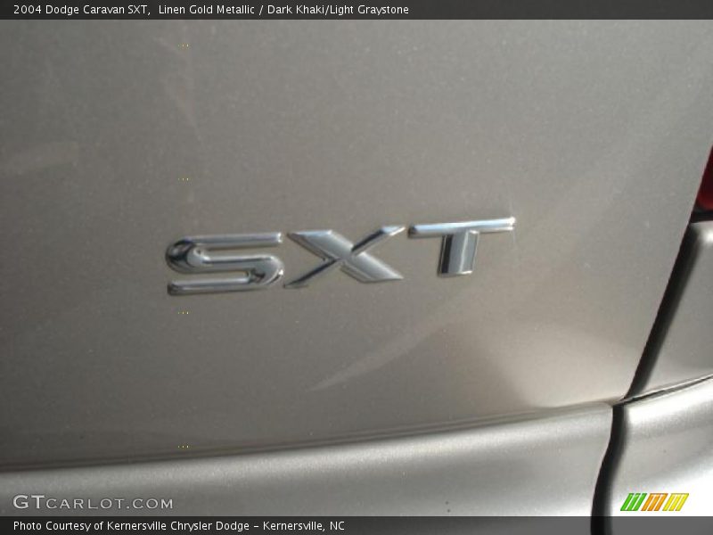 Linen Gold Metallic / Dark Khaki/Light Graystone 2004 Dodge Caravan SXT