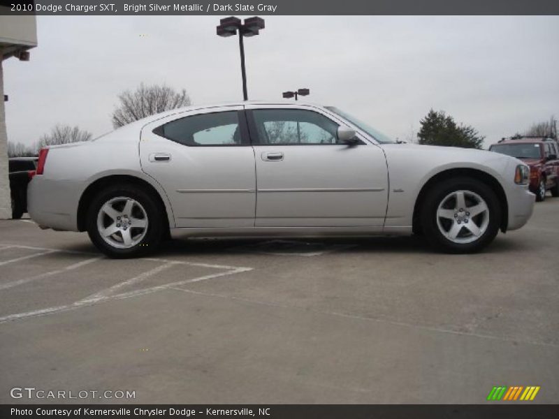 Bright Silver Metallic / Dark Slate Gray 2010 Dodge Charger SXT
