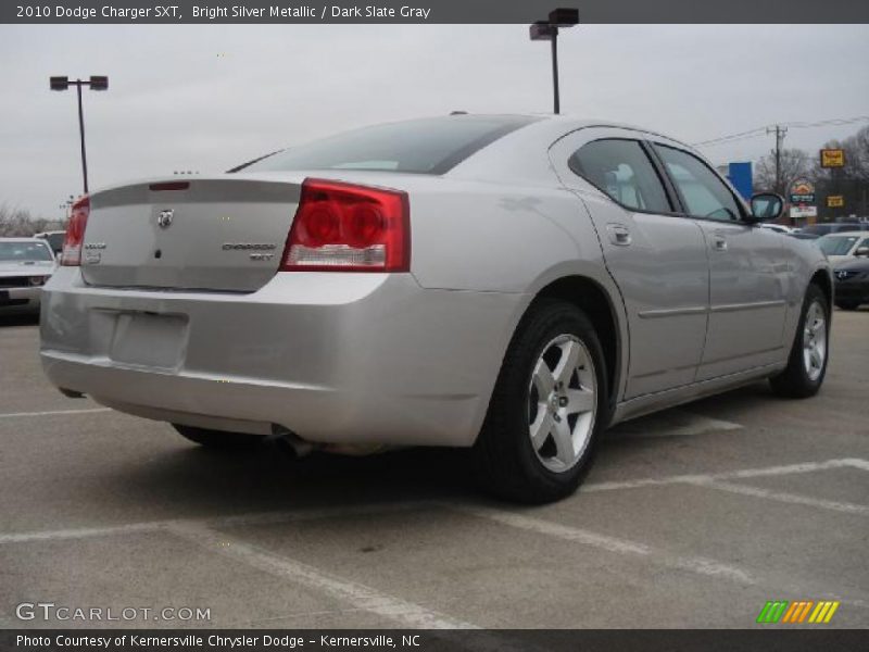 Bright Silver Metallic / Dark Slate Gray 2010 Dodge Charger SXT