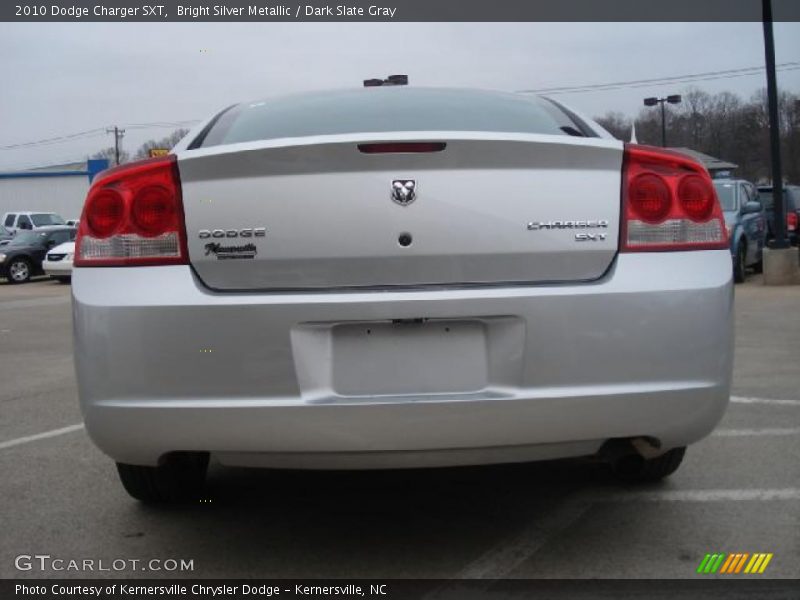 Bright Silver Metallic / Dark Slate Gray 2010 Dodge Charger SXT