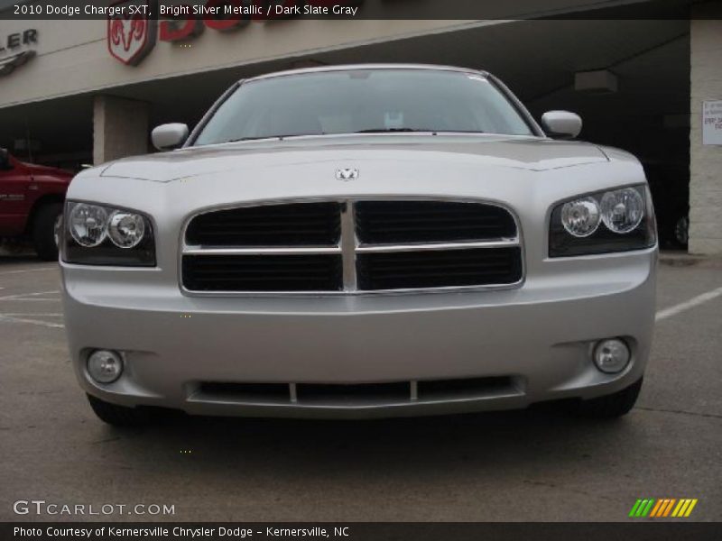 Bright Silver Metallic / Dark Slate Gray 2010 Dodge Charger SXT