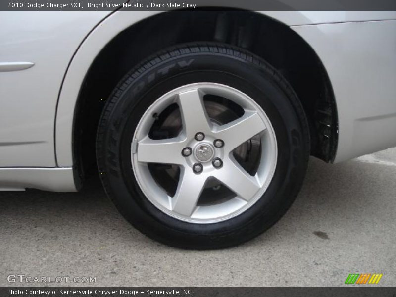 Bright Silver Metallic / Dark Slate Gray 2010 Dodge Charger SXT