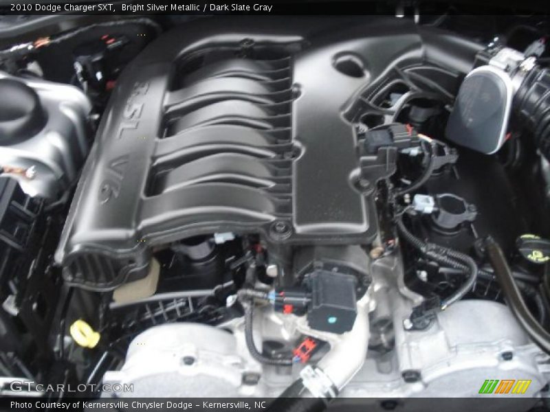 Bright Silver Metallic / Dark Slate Gray 2010 Dodge Charger SXT