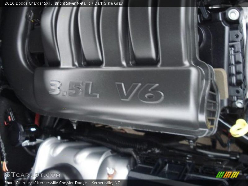 Bright Silver Metallic / Dark Slate Gray 2010 Dodge Charger SXT