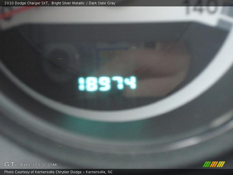 Bright Silver Metallic / Dark Slate Gray 2010 Dodge Charger SXT