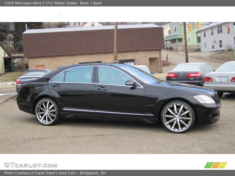  2008 S 550 4Matic Sedan Black