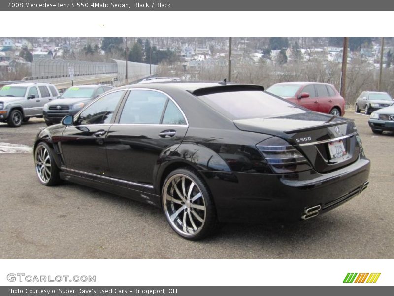  2008 S 550 4Matic Sedan Black