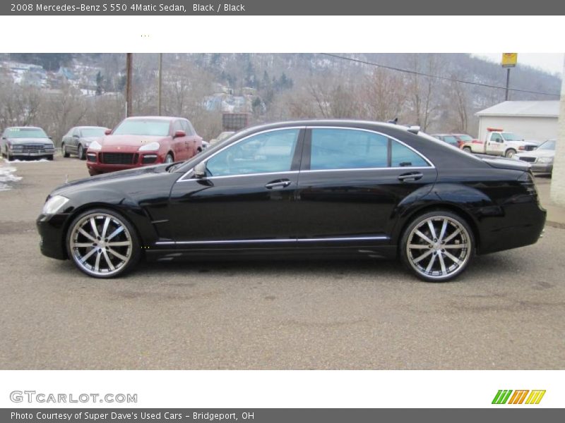  2008 S 550 4Matic Sedan Black