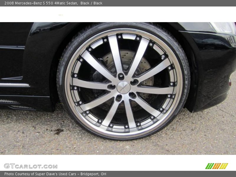 Custom Wheels of 2008 S 550 4Matic Sedan