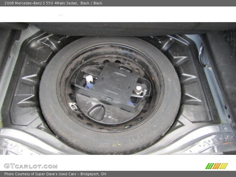 Black / Black 2008 Mercedes-Benz S 550 4Matic Sedan