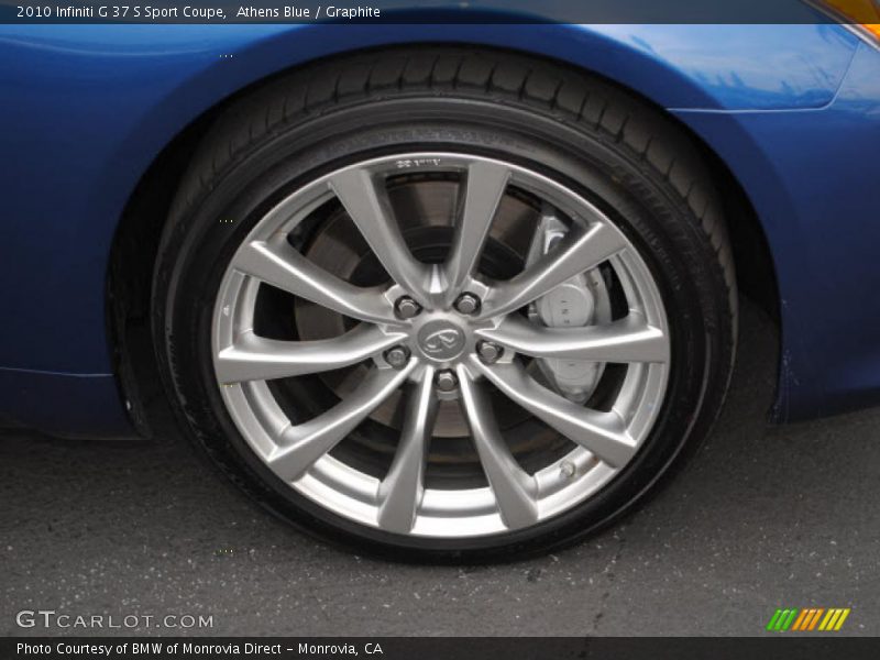  2010 G 37 S Sport Coupe Wheel