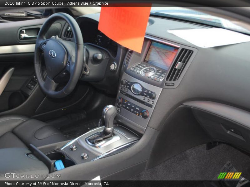 Athens Blue / Graphite 2010 Infiniti G 37 S Sport Coupe