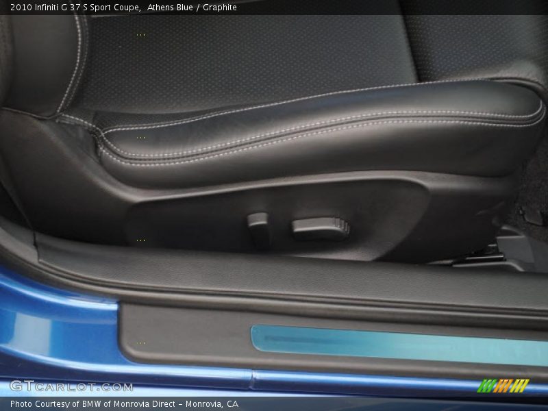 Athens Blue / Graphite 2010 Infiniti G 37 S Sport Coupe
