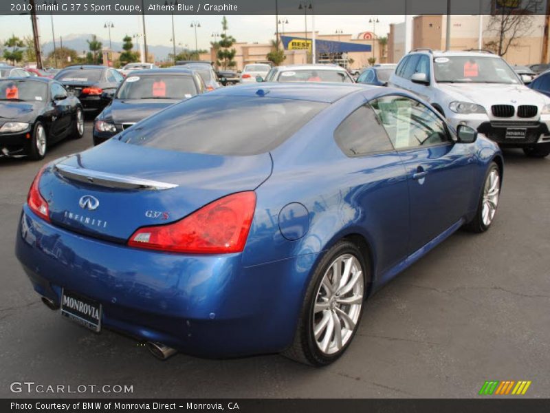  2010 G 37 S Sport Coupe Athens Blue