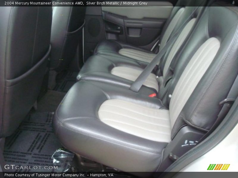Silver Birch Metallic / Midnight Grey 2004 Mercury Mountaineer Convenience AWD
