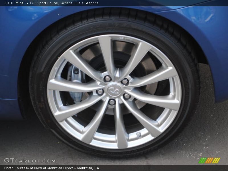  2010 G 37 S Sport Coupe Wheel