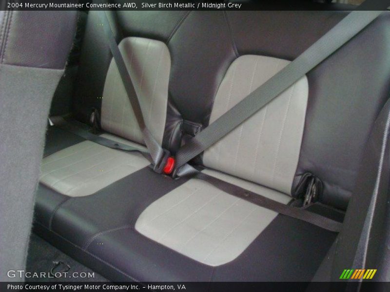Silver Birch Metallic / Midnight Grey 2004 Mercury Mountaineer Convenience AWD